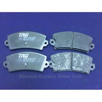      Brake Pad Set - Rear Semi-Metallic (Lancia Beta All) - TRW - NEW