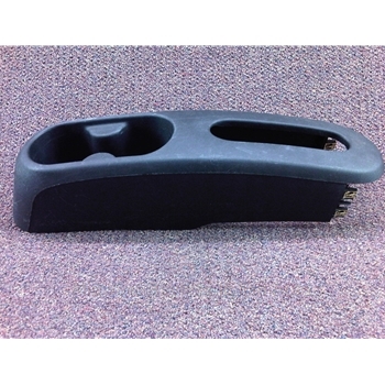 Rear Lower Center Console - Black (Fiat 500 All 2012-19) - U8