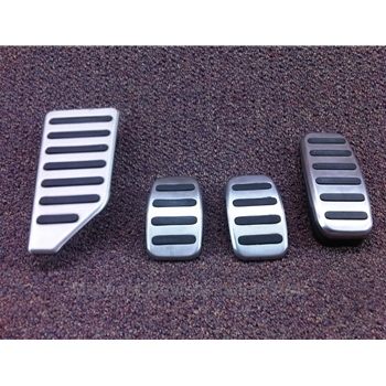 Abarth Aluminum Pedal Trim SET / Manual (Fiat 500 Abarth Manual C510) - U8