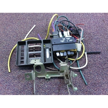 Console Heater Controls and Bezel w/Air Conditioning (Lancia Scorpion / Montecarlo) - U8