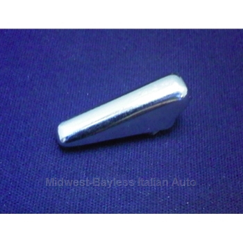 Fuel Filler Door Chrome Lifting Ornament (Fiat Pininfarina 124 Spider All) - OE