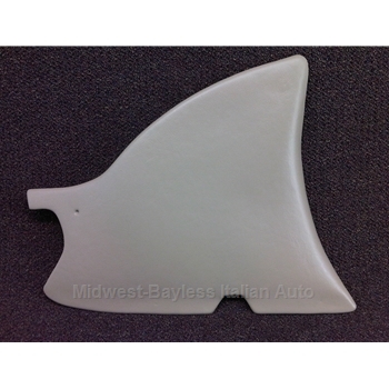      Interior Rear Quarter Trim Panel LEFT - Beige (Fiat 124 Spider 1978-82) - NEW