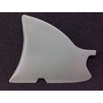      Interior Rear Quarter Trim Panel RIGHT - Beige (Fiat 124 Spider 1978-82) - NEW 