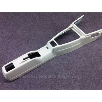 Console Center Lower Cover / Cap - Beige Tan (Fiat 124 Spider All to 1982) - NEW