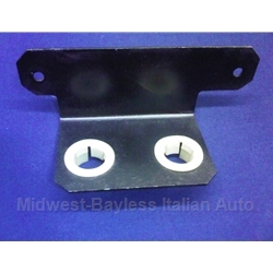 Brake Fluid Reservoir Tank Bracket Dual Chamber W/ Mounting Clips (Fiat 124 Spider 77-85)-U8