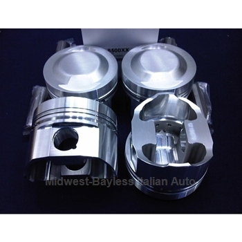    Piston Set 86.0mm DOHC - 6mm High Compression FORGED (Fiat Pininfarina 124, 131, Lancia Beta All 1.8/2.0) - NEW