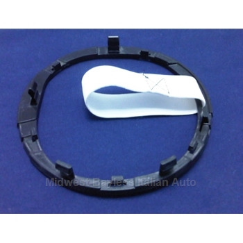 Shifter Boot Gaiter Frame - Black (Fiat 500 M/T 2012-19) - NEW