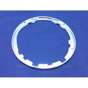 Shifter Boot Gaiter Dust Cover - Chrome (Fiat 500 M/T 2012-19) - NEW