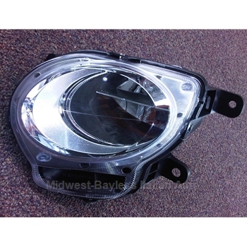 Parking / Turn Signal Assembly - Chrome Bezel - Left (Fiat 500 N/A 2012-17) - NEW