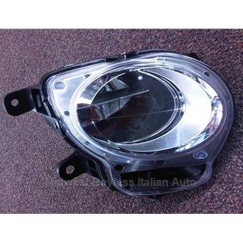 Parking / Turn Signal Assembly - Chrome Bezel - Right (Fiat 500 N/A 2012-17) - NEW