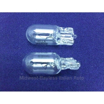 Light Bulb - Marker Light (2821) PAIR (Fiat 500 All 2012-19) - NEW