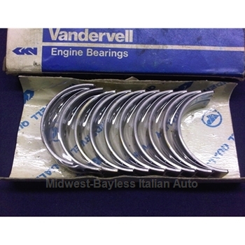 Rod Bearings DOHC 1592cc/1.8L (early) .030 (Fiat 124, 131, Lancia 1973-76) - VANDERVELL
