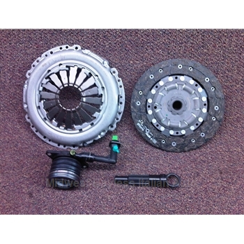         Clutch KIT Cover + Disc + Bearing/Slave + Alignment Tool - LUK (Fiat 500 C510 Turbo Abarth MT 2012-19) - OE