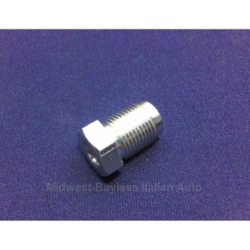 Clutch Line Metal Pipe - Flare Fitting - M12x1.0 (Lancia Scorpion/Montecarlo at Slave) - NEW