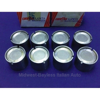Valve Shim Bucket Carrier Tappet 33mm SET 8x (Fiat Lancia DOHC SOHC) - OE NOS