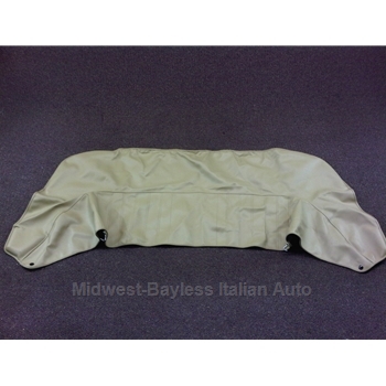               Convertible Top Boot - Tan Vinyl  (Pininfarina 124 Spider 1983-On) - OE NOS