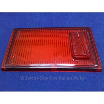 Tail Light Lens Left Center (Fiat Bertone X1/9 All) - U8