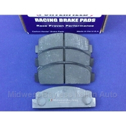Brake Pad Set Front High Performance Full RACE (Fiat Pininfarina 124, X1/9, 128, Lancia Scorpion)