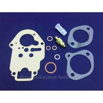 Carburetor Rebuild Kit Weber 30 ICF (Fiat 850 Sedan, Siata Spring 1966-71) - NEW