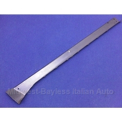 Windshield Frame A-Pillar Weatherstrip Plate Left  (Fiat Pininfarina 124 Spider All) - OE NOS 