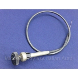 Choke Cable Assembly (Fiat 124 Sedan / Wagon 1973-74) - OE NOS