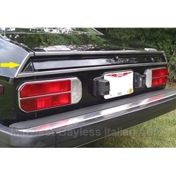 Rear Valence Stainless Trim Left (Lancia Beta Coupe All) - OE NOS