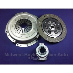         Clutch KIT  Cover + Disc + Release Bearing - 190mm (Fiat Bertone X1/9 5-speed 1500cc,  Strada/Ritmo) - NEW