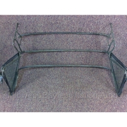 Convertible Top Frame Assembly - Clear Glass (Fiat 124 Spider 1968-74) - U8
