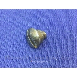 Convertible Top Frame Boot Cover Retaining Screw (Fiat Pininfarina 124 Spider All) - OE NOS