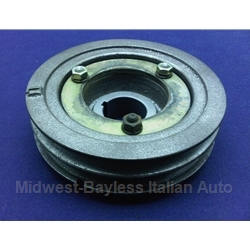 Crankshaft V-Belt Pulley SOHC AC Assembly (Fiat Bertone X1/9 1980-88) - U9
