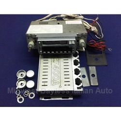Dealer Option Clarion 9300 Stereo Radio Sys w/Amp (Fiat Bertone X1/9, Pininfarina 124 1983)