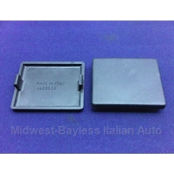 Digital Clock Blank Plate (Fiat Bertone X1/9 1979-88, Pininfarina 124 Spider 1983-85) - U8