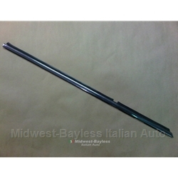    Door Glass Outer Weatherstrip Trim Right w/Fastening Strip (Fiat Pininfarina 124 Spider All) - U8