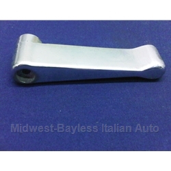 Door Handle Interior Chrome Metal (Fiat Pininfarina 124 Spider All, X1/9 1973-78) - U8