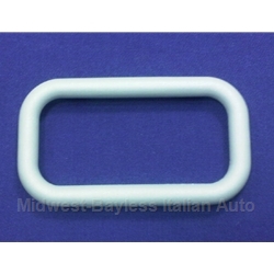 Door Handle Interior Bezel Sky Blue (Fiat Strada 1979) - OE NOS