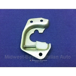 Door Latch Plate Left (Fiat 850 Spider, 124 Sedan Wagon) - OE / RENEWED