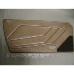 Door Panel Left (Fiat X1/9 1979-82) Beige / Orange-Tan - OE BLEMISH