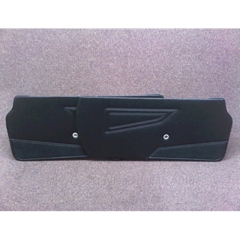 Door Panel - PAIR 2x Lower - Black (Fiat Pininfarina 124 Spider 1979-85) - NEW