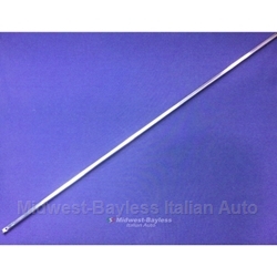 Door Panel Stainless Trim Upper (Fiat Pininfarina 124 Spider 1979-85) - U8