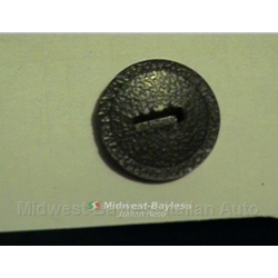 Door Panel Window Winder Hole Plug Crank Plug BROWN (Fiat Bertone X19 1982-85) - USED (8 of 10)