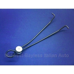 Engine Cover Prop Spring w/Bobbin (Fiat X1/9 1973-76) - U8