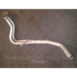 Exhaust Downpipe (Fiat 124 Sedan, Special TC, Wagon 1974 1592cc + AT) - NEW