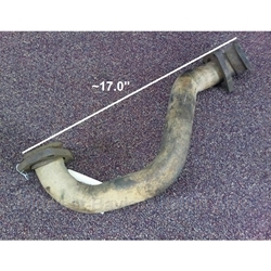 Exhaust Downpipe Carb.(Fiat X1/9 1975-78 North America) - U8