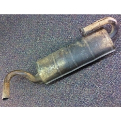 Exhaust Muffler (Fiat Bertone X1/9 1980-88 w/FI) - U8