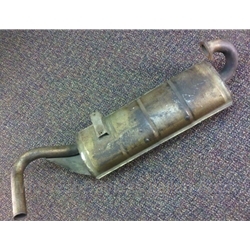  Exhaust Muffler (Fiat X1/9 1975-80) - U8