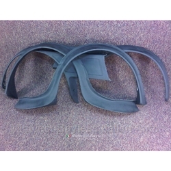 Fender Flares Fiberglass SET - FAZA Style (Fiat Bertone X1/9 All) - NEW