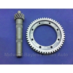 4-Spd Ring and Pinion SET 13/53 4.08 (Fiat X19 128 Yugo) - U8