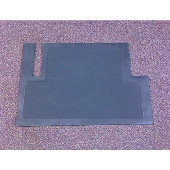 Floor Mat - Rear Left - Rubber Mat (Fiat Pininfarina 124 Spider All) - OE NOS