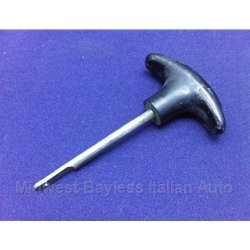 Front Trunk Hood Release Cable - Handle (Fiat X1/9 1973-78)