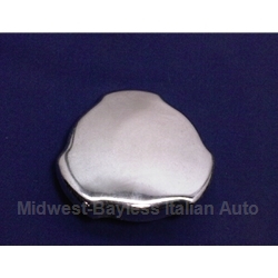 Fuel Filler Cap - Chrome Triangle - Threaded (Fiat 850 Spider 1969-On + X1/9) - U8